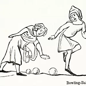 Medieval bowling