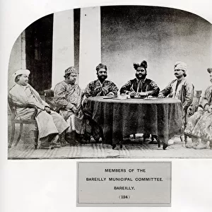 Members of the Bareilly Municipal Committee, India
