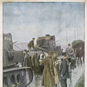 Military Checkpoint 1920