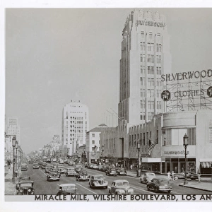 Miracle Mile, Wilshire Boulevard, Los Angeles, USA