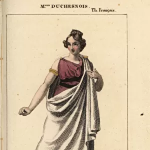 Mlle. Duchesnois as Valerie in Sylla by Jouy