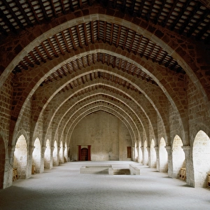 Monastery of Santes Creus. Dormitory