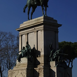 Monument of Giuseppe Garibaldi. Rome. Italy