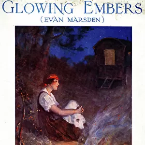 Music cover, Glowing Embers by Evan Marsden