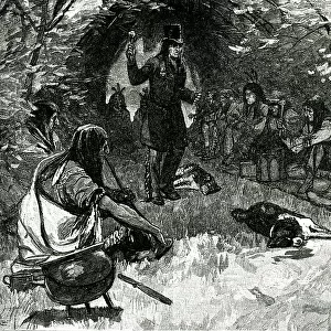 Native American Dog Feast Ceremony