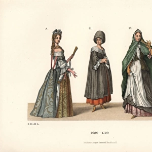 Noblewomen of the late 17th century