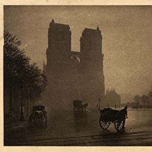 Notre Dame - Paris - Misty Morning Light