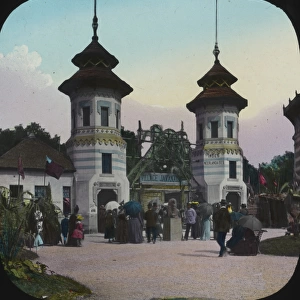 Paris Exhibition 1900 - Javanese village