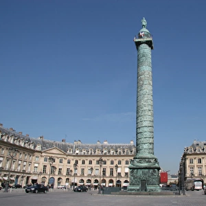 Paris. Vendome Square. 1687-1720. At the center, the Column
