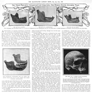 Piltdown Man article- The most ancient inhabitant of England