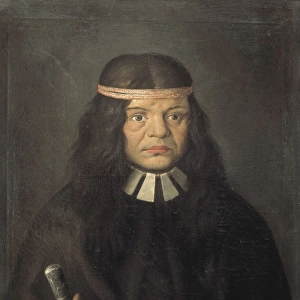 Portrait of Catiguala, leader of Huilliche people