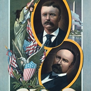 For President, Theodore Roosevelt, For Vice President, Charl