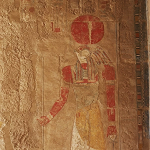 Ra. Temple of Hatshepsut. Egypt