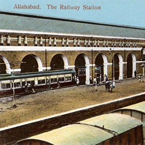 Railway Station, Allahabad, Uttar Pradesh, India