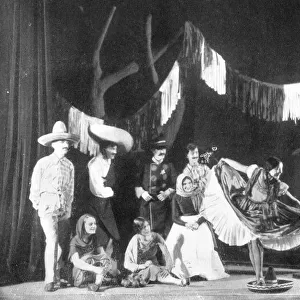 The Rancho Mexicano scene from Garrick Gaieties at the Garrick Theatre, New York (1925) Date: 1925