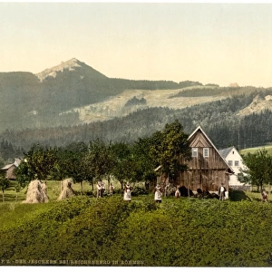 Reichenberg, the Jeschken, Bohemia, Austro-Hungary