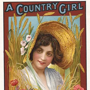 Reproduction of a poster for The Country Girl at Dalys Theatre in December 1902