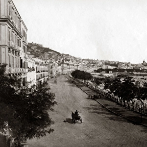 Riviera di Chaija, Naples, Italy, circa 1880 (Giorgio Sommer