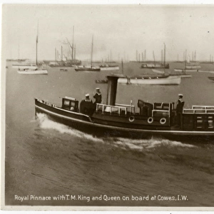 Royal Steam Pinnace - Cowes, Isle of Wight - King and Queen