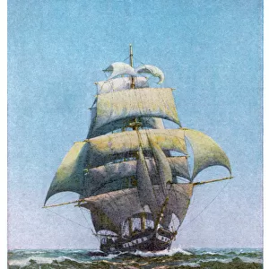 Sailing Ship, Full Sail