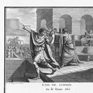 Scipio Africanus retires from Rome
