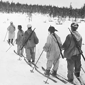 Ski troops in Finland WWII
