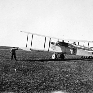 Sopwith Atlantic taxis into position 18 May 1919