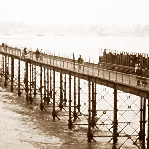 Southend Pier electric railway - early 1900s