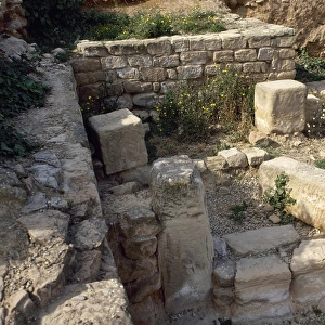 Spain. Calahorra. Ruins of the Clinica Roman villa. 1st
