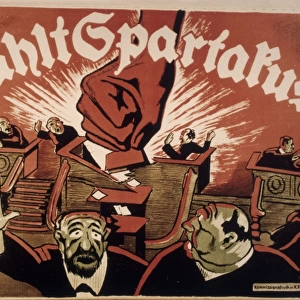 Spartacist Poster / 1919