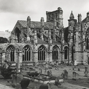 St Marys Abbey, Melrose, Roxburghshire, Scotland