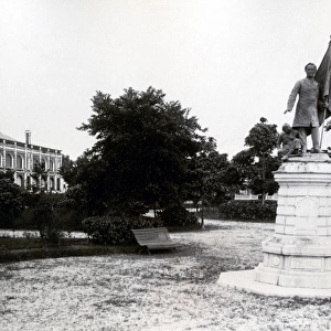 Statue of Paul Bert, Hanoi, Indochina (Vietnam)