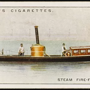 Steam Fire-Boat / 1874