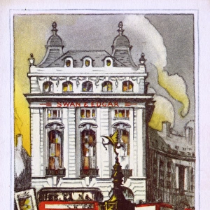 The Swan & Edgar Building, Piccadilly Circus, London