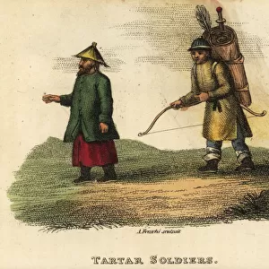 Tartar soldiers, Qing Dynasty China