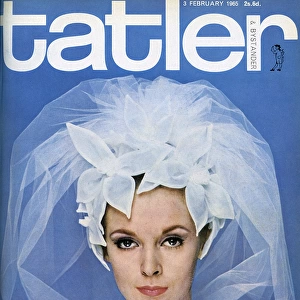 Tatler front cover - fashion for brides 1965