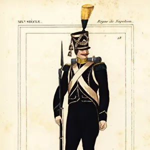 Uniform of a Chasseur-Voltigeur des troupes