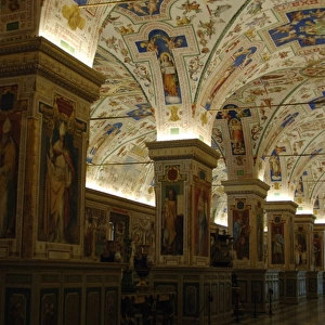 Vatican Library. Interior. Vatican City