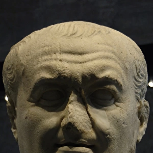 Vespasian (9-79). Roman Emperor. Colossal Head