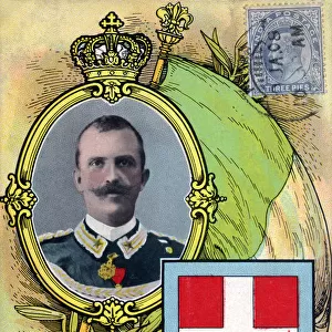 Victor Emmanuel III (1869-1947) - King of Italy. Date: 1908