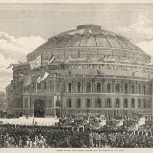 Victoria opens Albert Hall 1871