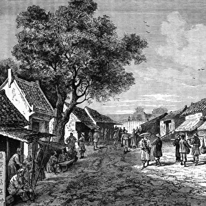 Vietnam / Hue Street 1870