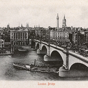 View over London Bridge, London