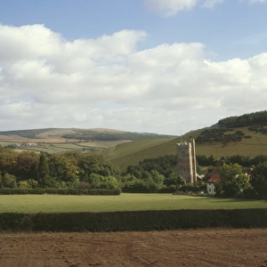 View of Luccombe, Exmoor, Somerset