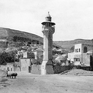 View of Nablus, Palestine, West Bank