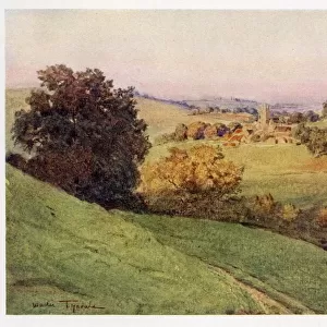 Wiltshire scenery: Bathford, distant view Date: 1906