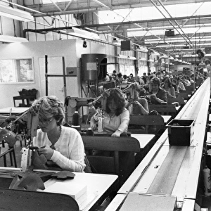 Workers at Finns Shoe Factory, Penzance