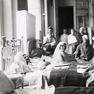 WWI: Ward in the Women Doctors Red Cross Hospital