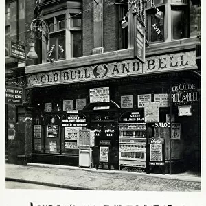 Ye Olde Bull and Bell Pub, Ropemaker Street, London