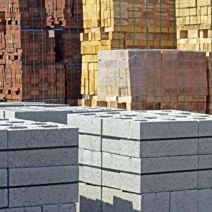 Assortment of bricks